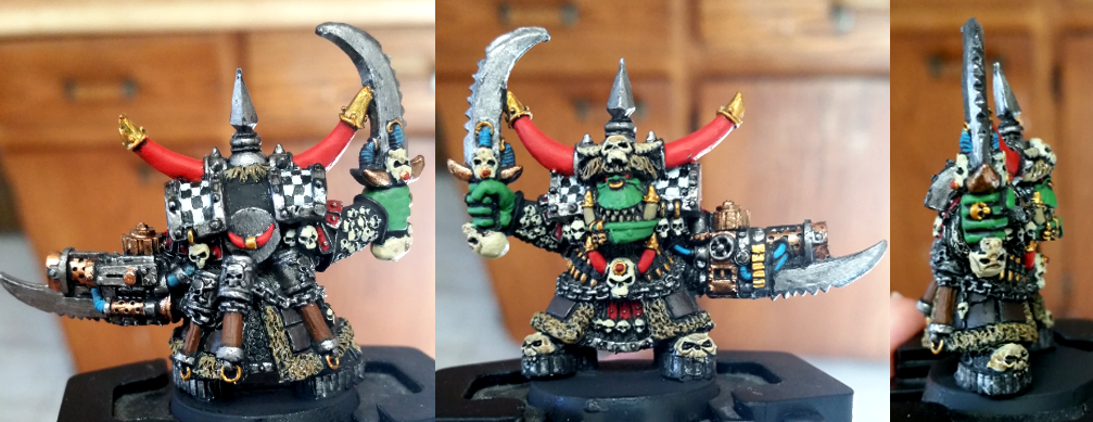 40K Space Orks- 1x Ghazghkull Thraka. Classic metal as is OOP | #4829023572